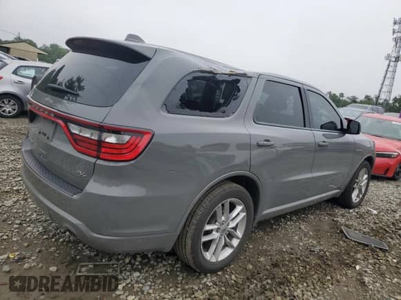 2022 Dodge Durango R/T with VIN 1C4SDHCT2NC189564, listed as a Copart auction lot 64467235 with 23,782 mi miles and Salvage title. Bid and sale history available at DreamBid. Image 3.
