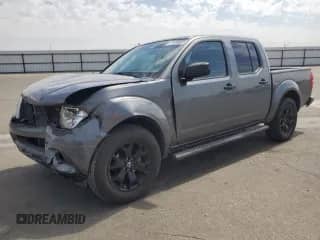 2020 Nissan Frontier SV with VIN 1N6ED0EB0LN713943, listed as a Copart auction lot 71098685 with 58,423 mi miles and Salvage title. Bid and sale history available at DreamBid. Image 1.