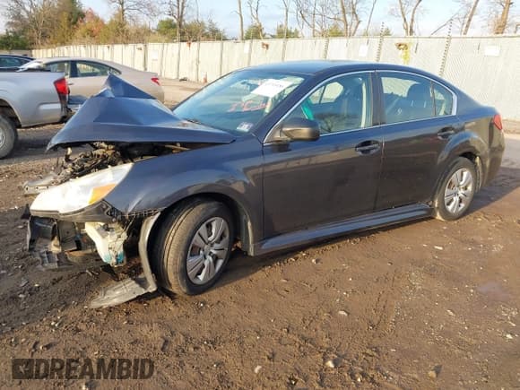 ✅ 2012 Subaru Legacy 2.5i • VIN: 4S3BMBA62C3010091 • Lot: 43745186. Listed on IAAI with Not provided. Free auction sales archive from the USA and detailed vehicle history report at DreamBid. Image 2.