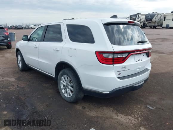 ✅ 2020 Dodge Durango Pursuit • VIN: 1C4RDJFG4LC342575 • Lot: 42794024. Listed on IAAI with 129,376 mi. Free auction sales archive from the USA and detailed vehicle history report at DreamBid. Image 3.