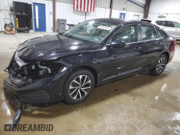 ✅ 2023 Volkswagen Jetta S • VIN: 3VW5M7BU7PM055942 • Lot: 89850445. Listed on Copart with 41,775 mi. Free auction sales archive from the USA and detailed vehicle history report at DreamBid. Image 1.