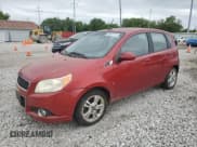✅ 2009 Chevrolet Aveo 2LT • VIN: KL1TG66E29B379168 • Lot: 58040775. Wystawiony na Copart z przebiegiem 118 777 mil. Bezpłatny archiwum sprzedaży aukcyjnych z USA i szczegółowy raport historii pojazdu na DreamBid. Zdjęcie 1.