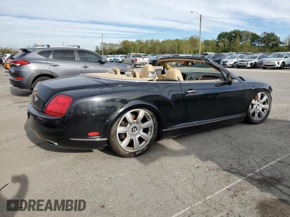 ✅ 2007 Bentley Continental GT • VIN: SCBDR33W37C045423 • Lot: 85575085. Listed on Copart with Not provided. Free auction sales archive from the USA and detailed vehicle history report at DreamBid. Image 3.