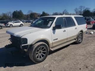 ✅ 2007 Ford Expedition Max Eddie Bauer • VIN: 1FMFK17527LA76707 • Lot: 92195935. Listed on Copart with 233,470 mi. Free auction sales archive from the USA and detailed vehicle history report at DreamBid. Image 1.