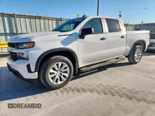 ✅ 2022 Chevrolet Silverado 1500 Custom • VIN: 3GCPWBEK6NG214383 • Lot: 81885015. Listed on Copart with 51,666 mi. Free auction sales archive from the USA and detailed vehicle history report at DreamBid. Image 1.