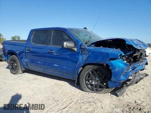 ✅ 2023 Chevrolet Silverado 1500 Custom • VIN: 3GCPABEK9PG164001 • Lot: 87275445. Wystawiony na Copart z przebiegiem 13 082 mil. Bezpłatny archiwum sprzedaży aukcyjnych z USA i szczegółowy raport historii pojazdu na DreamBid. Zdjęcie 4.