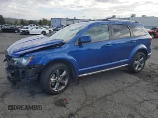 2015 Dodge Journey Crossroad с VIN 3C4PDCGG3FT535567, выставлен на аукционе Copart как лот 87491565 с пробегом Не указан миль и Списание • Salvage title. История ставок и продаж доступна на DreamBid. Изображение 1.