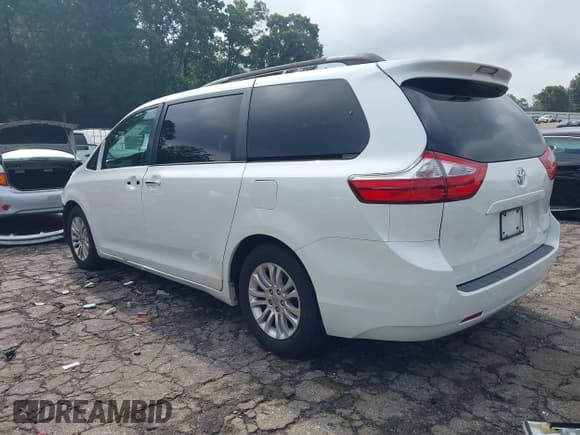 ✅ 2015 Toyota Sienna Limited • VIN: 5TDYK3DC0FS554194 • Lot: 42947740. Listed on IAAI with 168,150 mi. Free auction sales archive from the USA and detailed vehicle history report at DreamBid. Image 3.