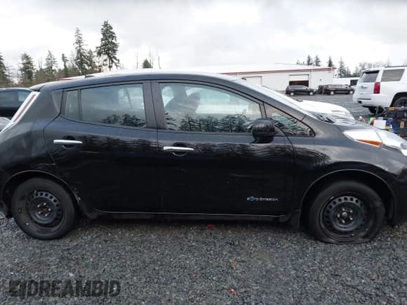 ✅ 2017 Nissan LEAF S • VIN: 1N4BZ0CP5HC308160 • Lot: 43820693. Listed on IAAI with 21,078 mi. Free auction sales archive from the USA and detailed vehicle history report at DreamBid. Image 14.