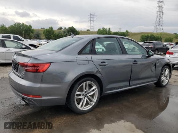 ✅ 2017 Audi A4 Premium • VIN: WAUDNAF45HN041478 • Lot: 62101865. Listed on Copart with 89,148 mi. Free auction sales archive from the USA and detailed vehicle history report at DreamBid. Image 3.