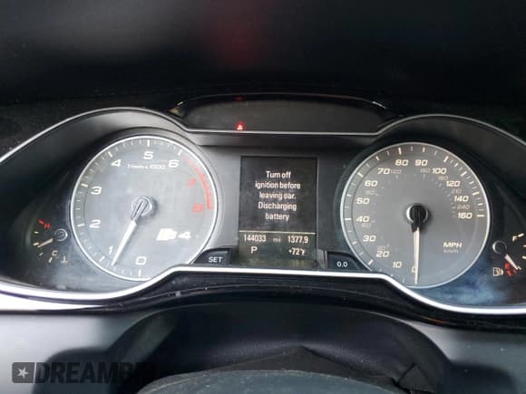 ✅ 2013 Audi S4 Prestige • VIN: WAUKGAFL2DA158607 • Lot: 81616865. Listed on Copart with 144,033 mi. Free auction sales archive from the USA and detailed vehicle history report at DreamBid. Image 9.