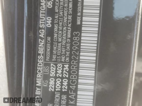 ✅ 2024 Mercedes-Benz C 300 • VIN: W1KAF4GB0RR229083 • Lot: 91244715. Wystawiony na Copart z przebiegiem Nie podano. Bezpłatny archiwum sprzedaży aukcyjnych z USA i szczegółowy raport historii pojazdu na DreamBid. Zdjęcie 13.