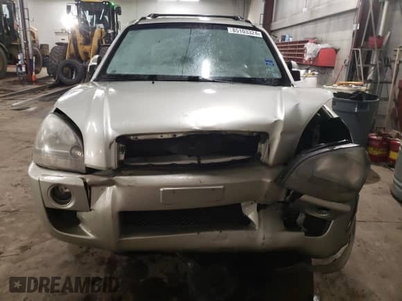 2007 Hyundai Tucson SE z VIN KM8JN72D07U592187, wystawiony jako Copart lot #85103324 z przebiegiem 153 892 mil mil oraz Szkoda całkowita • Salvage title. Historia ofert i sprzedaży dostępna na DreamBid. Obrazek 5.