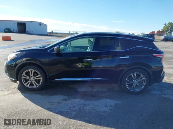2015 Nissan Murano Platinum with VIN 5N1AZ2MH2FN249848, listed as a IAAI auction lot 43394992 with 150,969 mi miles and . Bid and sale history available at DreamBid. Image 14.