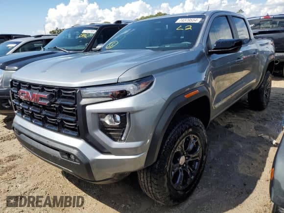 ✅ 2024 GMC Canyon 2WD Elevation • VIN: 1GTP5BEK8R1162746 • Lot: 74379554. Listed on Copart with 2,873 mi. Free auction sales archive from the USA and detailed vehicle history report at DreamBid. Image 1.