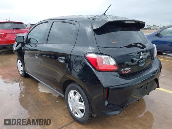 ✅ 2021 Mitsubishi Mirage ES • VIN: ML32AUHJ0MH012783 • Lot: 42091928. Wystawiony na IAAI z przebiegiem 58 325 mil. Bezpłatny archiwum sprzedaży aukcyjnych z USA i szczegółowy raport historii pojazdu na DreamBid. Zdjęcie 3.