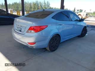 2013 Hyundai Accent GLS with VIN KMHCU4AE3DU494917, listed as a IAAI auction lot 42828266 with 113,332 mi miles and . Bid and sale history available at DreamBid. Image 4.