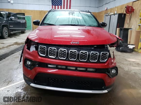 ✅ 2024 Jeep Compass Limited • VIN: 3C4NJDCN0RT156198 • Lot: 46113475. Listed on Copart with 3,696 mi. Free auction sales archive from the USA and detailed vehicle history report at DreamBid. Image 5.