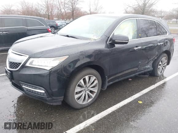 ✅ 2015 Acura MDX Technology • VIN: 5FRYD4H40FB018867 • Лот: 41858585. Опубликован ранее на IAAI с пробегом 128 614 миль. Бесплатный доступ к архиву аукционных продаж из США и подробный отчёт об истории автомобиля на DreamBid. Изображение 2.