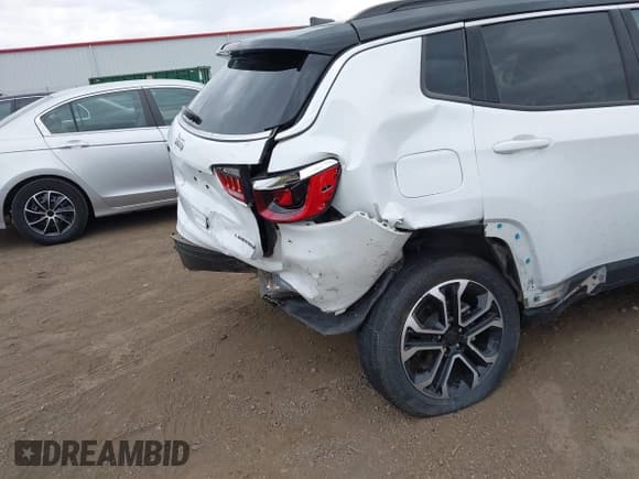 ✅ 2023 Jeep Compass Limited • VIN: 3C4NJDCNXPT569145 • Lot: 42781504. Wystawiony na IAAI z przebiegiem 39 954 mil. Bezpłatny archiwum sprzedaży aukcyjnych z USA i szczegółowy raport historii pojazdu na DreamBid. Zdjęcie 6.