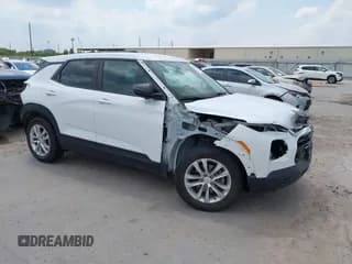 ✅ 2023 Chevrolet TrailBlazer LS • VIN: KL79MMS23PB188302 • Лот: 43015394. Опубликован ранее на IAAI с пробегом 39 250 миль. Бесплатный доступ к архиву аукционных продаж из США и подробный отчёт об истории автомобиля на DreamBid. Изображение 1.