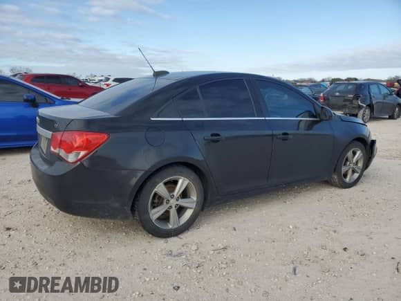 2015 Chevrolet Cruze LT with VIN 1G1PE5SBXF7160150, listed as a Copart auction lot 45660055 with 168,250 mi miles and Salvage title. Bid and sale history available at DreamBid. Image 3.