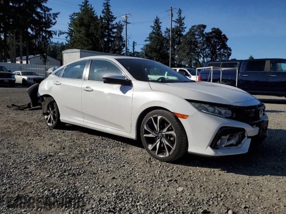 ✅ 2019 Honda Civic Si • VIN: 2HGFC1E57KH700707 • Lot: 82056325. Listed on Copart with 78,056 mi. Free auction sales archive from the USA and detailed vehicle history report at DreamBid. Image 4.