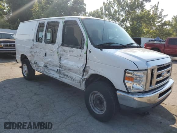 ✅ 2014 Ford Econoline Cargo Commercial • VIN: 1FTNE2EW5EDA53891 • Lot: 67302725. Listed on Copart with 116,432 mi. Free auction sales archive from the USA and detailed vehicle history report at DreamBid. Image 4.