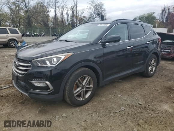 ✅ 2017 Hyundai Santa Fe 2.4L • VIN: 5XYZUDLB5HG399459 • Lot: 90931255. Listed on Copart with 148,903 mi. Free auction sales archive from the USA and detailed vehicle history report at DreamBid. Image 1.