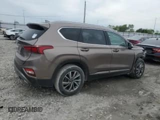 ✅ 2020 Hyundai Santa Fe Limited • VIN: 5NMS53AD1LH151124 • Lot: 52397674. Wystawiony na Copart z przebiegiem 43 377 mil. Bezpłatny archiwum sprzedaży aukcyjnych z USA i szczegółowy raport historii pojazdu na DreamBid. Zdjęcie 3.