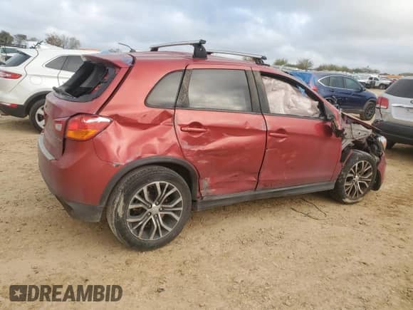 2016 Mitsubishi Outlander SE with VIN JA4AP3AW5GZ058643, listed as a Copart auction lot 53148925 with 160,180 mi miles and Salvage title. Bid and sale history available at DreamBid. Image 3.