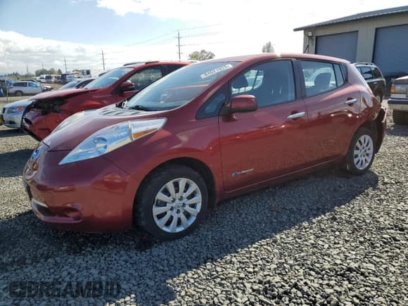 ✅ 2013 Nissan LEAF SV • VIN: 1N4AZ0CP2DC419335 • Lot: 84621925. Listed on Copart with 67,694 mi. Free auction sales archive from the USA and detailed vehicle history report at DreamBid. Image 1.