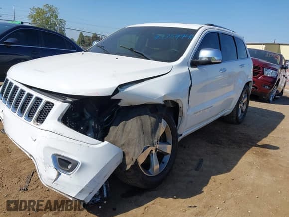 ✅ 2014 Jeep Grand Cherokee Overland • VIN: 1C4RJFCT9EC363027 • Lot: 43359942. Listed on IAAI with 146,719 mi. Free auction sales archive from the USA and detailed vehicle history report at DreamBid. Image 6.