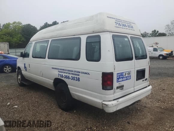 ✅ 2014 Ford Econoline Cargo Commercial • VIN: 1FTNS2EW2EDA97596 • Lot: 54776635. Listed on Copart with 54,236 mi. Free auction sales archive from the USA and detailed vehicle history report at DreamBid. Image 2.