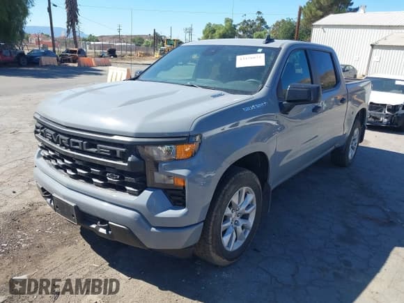 ✅ 2024 Chevrolet Silverado 1500 Custom • VIN: 3GCPABEK3RG402752 • Лот: 43476872. Опубликован ранее на IAAI с пробегом 9 127 миль. Бесплатный доступ к архиву аукционных продаж из США и подробный отчёт об истории автомобиля на DreamBid. Изображение 2.