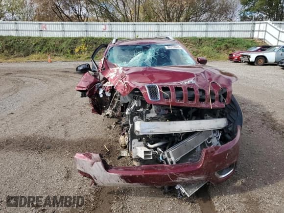 ✅ 2020 Jeep Cherokee Limited • VIN: 1C4PJMDX8LD655482 • Лот: 82718665. Опубликован ранее на Copart с пробегом 51 517 миль. Бесплатный доступ к архиву аукционных продаж из США и подробный отчёт об истории автомобиля на DreamBid. Изображение 5.