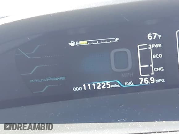 ✅ 2017 Toyota Prius Advanced • VIN: JTDKARFP7H3023476 • Lot: 43460700. Listed on IAAI with 111,225 mi. Free auction sales archive from the USA and detailed vehicle history report at DreamBid. Image 15.