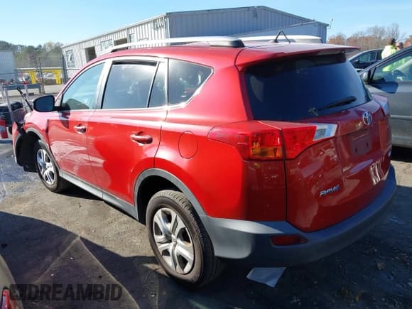 ✅ 2014 Toyota RAV4 LE • VIN: 2T3ZFREV6EW084567 • Lot: 43685236. Listed on IAAI with 137,665 mi. Free auction sales archive from the USA and detailed vehicle history report at DreamBid. Image 3.