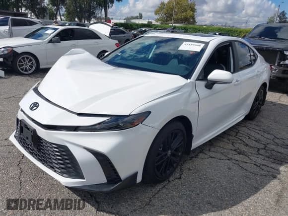 ✅ 2025 Toyota Camry LE • VIN: 4T1DAACK8SU641857 • Lot: 43459998. Listed on IAAI with Not provided. Free auction sales archive from the USA and detailed vehicle history report at DreamBid. Image 2.