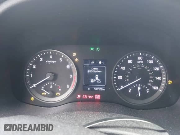 2017 Hyundai Tucson Sport with VIN KM8J33A2XHU444886, listed as a IAAI auction lot 41485774 with 103,159 mi miles and . Bid and sale history available at DreamBid. Image 7.