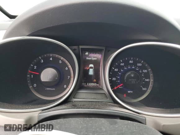 ✅ 2014 Hyundai Santa Fe Limited • VIN: KM8SR4HF5EU083306 • Лот: 57978085. Опубликован ранее на Copart с пробегом 110 553 миль. Бесплатный доступ к архиву аукционных продаж из США и подробный отчёт об истории автомобиля на DreamBid. Изображение 9.