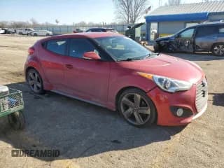✅ 2013 Hyundai Veloster Turbo • VIN: KMHTC6AE6DU162758 • Lot: 42955215. Wystawiony na Copart z przebiegiem 120 660 mil. Bezpłatny archiwum sprzedaży aukcyjnych z USA i szczegółowy raport historii pojazdu na DreamBid. Zdjęcie 4.