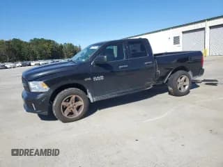 ✅ 2017 Ram 1500 Express • VIN: 1C6RR7FT6HS607857 • Lot: 87378315. Listed on Copart with 55,810 mi. Free auction sales archive from the USA and detailed vehicle history report at DreamBid. Image 1.