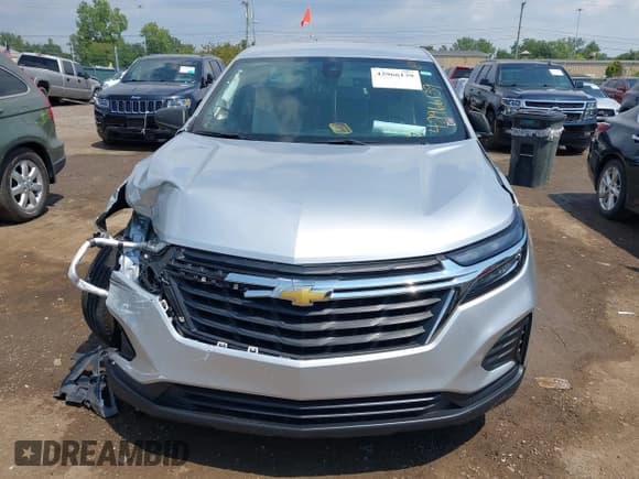 ✅ 2022 Chevrolet Equinox LS • VIN: 3GNAXHEV6NS146011 • Lot: 42966139. Listed on IAAI with 45,459 mi. Free auction sales archive from the USA and detailed vehicle history report at DreamBid. Image 11.