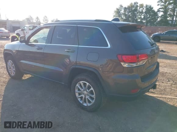✅ 2021 Jeep Grand Cherokee Laredo E • VIN: 1C4RJEAG5MC797847 • Lot: 43426430. Listed on IAAI with 72,242 mi. Free auction sales archive from the USA and detailed vehicle history report at DreamBid. Image 3.