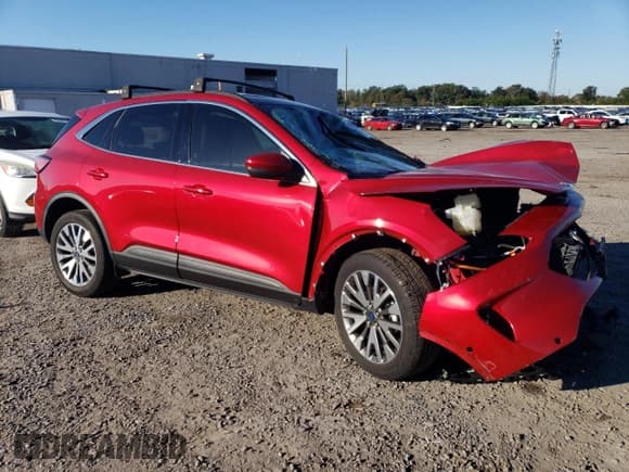 ✅ 2020 Ford Escape Titanium Hybrid • VIN: 1FMCU9DZXLUC58226 • Лот: 86136655. Опубликован ранее на Copart с пробегом 40 979 миль. Бесплатный доступ к архиву аукционных продаж из США и подробный отчёт об истории автомобиля на DreamBid. Изображение 4.