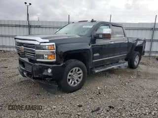 2016 Chevrolet Silverado 3500HD High Country с VIN 1GC4K1E81GF143756, выставлен на аукционе Copart как лот 83951974 с пробегом 107 319 миль миль и Списание • Salvage title. История ставок и продаж доступна на DreamBid. Изображение 1.