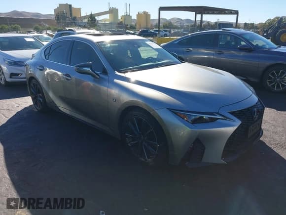 ✅ 2021 Lexus IS 350 F Sport • VIN: JTHGZ1B25M5044270 • Lot: 43547986. Listed on IAAI with Not provided. Free auction sales archive from the USA and detailed vehicle history report at DreamBid. Image 1.