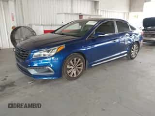 2016 Hyundai Sonata Sport с VIN 5NPE34AF3GH322524, выставлен на аукционе IAAI как лот 43243956 с пробегом 113 020 миль миль и . История ставок и продаж доступна на DreamBid. Изображение 2.