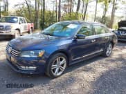 ✅ 2014 Volkswagen Passat SEL Premium • VIN: 1VWCN7A30EC099874 • Лот: 43490284. Опубликован ранее на IAAI с пробегом 125 395 миль. Бесплатный доступ к архиву аукционных продаж из США и подробный отчёт об истории автомобиля на DreamBid. Изображение 2.